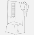 EK4Z61312A59AA - : Body D-Pillar Trim Panel for Ford Image