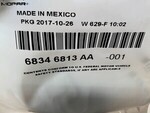 68346813AB - : Foot Well Lamp for Mopar Image