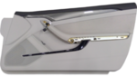 25943963 - : Light Titanium Front Passenger Side Door Trim for GM Image