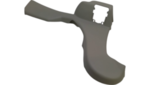 22894432 - : Light Titanium Rear Passenger Side Seat Track Rear Outboard Cover for GM Image