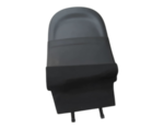81128TE0A11ZA - : Cover, Front Seat-Back *NH167L* (Graphite Black) for Honda Image