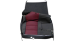 95086373 - : Fury Red Rear Passenger Side Seat Back Cushion Cover for GM Image