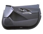 26203766 - : Jet Black Front Passenger Side Door Trim for GM Image