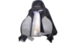 19293172 - : Ebony and Light Titanium Passenger Seat Back Coverr for GM Image