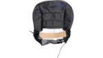 19293102 - : Genuine GM Ebony and Charcoal Gray Passenger Seat Cushion Cover 19293102 for GM Image