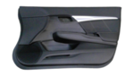 83500TR3A41ZD - : Lining Asm, RH Front Door (Type A) (Leather) for Honda Image