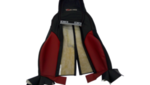 19250402 - : Genuine GM Ebony and Cobalt Red Passenger Seat Back Cover 19250402 for GM Image