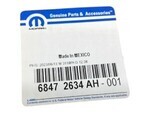 68472634AH - : Multi Media Radio for Mopar Image