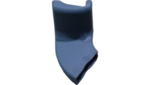 82137SCVA01ZB - : Cover A, Rear Seat Hinge Bracket *NH361L* (Gray) for Honda Image