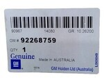 92268759 - Body: Glove Box Frame for GM Image