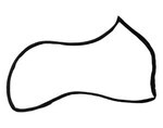5008880AD - : Rear Door Mounted Weatherstrip, Right for Mopar Image