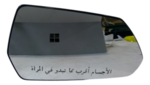 23487739 - : Passenger Side Rearview Mirror Glass for GM Image