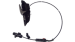 82222TP6A01ZA - : Lever, RH Rear Seat *NH167L* (Graphite Black) for Honda Image