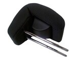 82140TM8A02ZC - : Headrest Asm, Rear Side *NH820L* (Nuance Black) for Honda Image