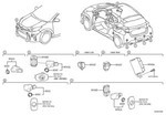 8930552010 - : Parking Aid Sensor Seal for Toyota Image
