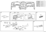 554790E020 - : Instrument Panel Molding for Toyota Image