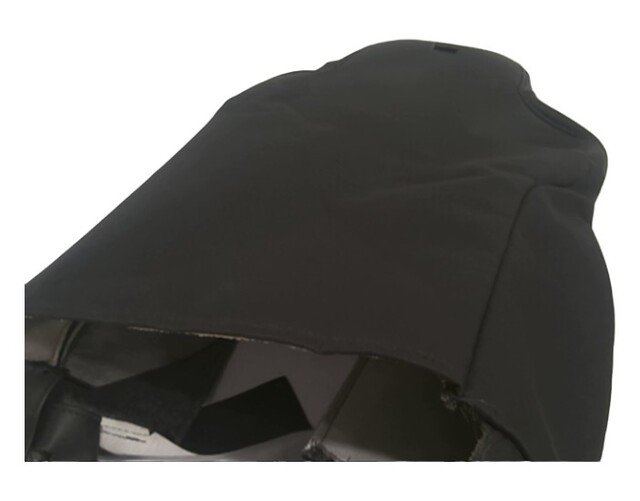 19293183 - : Ebony Driver Seat Back Coverr with Torch Red Stitching for GM Image