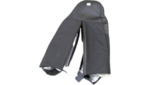 19250472 - : Genuine GM Ebony and Charcoal Gray Driver Seat Back Cover 19250472 for GM Image