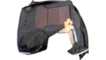 22891248 - : Brownstone Rear Driver Side Seat Back Cushion Cover for GM Image