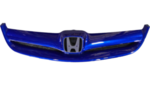 71122S5AA00ZV - : Molding, Front Grille *B529P* (Fiji Blue Pearl) for Honda Image