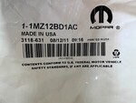 1MZ12BD1AC - : Headrest Sleeve, Non-Locking for Mopar Image