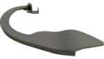 22911938 - : Light Titanium Rear Passenger Side Seat Track Rear Inboard Cover for GM Image