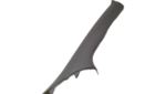 84101SHJA01ZD - : Garnish Asm, RH Front Pillar *NH598L* (Atlas Gray) for Honda Image