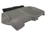 82521SZAA22ZC - : Cover, LH Rear Seat-Back Trim *NH686L* (Warm Gray) for Honda Image