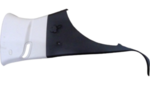 22762403 - : Light Opal Gray Passenger Side Body Lock Pillar Garnish Molding for GM Image