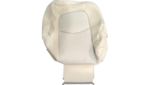 22734082 - : Light Cashmere Passenger Seat Back Cushion Cover for GM Image