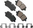 EUR1692B - : Akebono EURO Ultra Premium Ceramic Disc Brake Pad Kit for AKEBONO Image