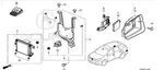 36160TZ5A36 - Entertainment &amp; Telematics: Collision Avoidance Camera for Acura Image