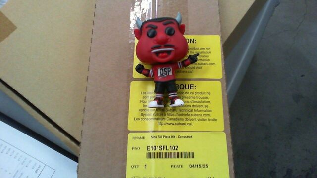 E101SFL102 - Exterior: Side Sill Plate - Set Of 4 for Subaru: Crosstrek Image