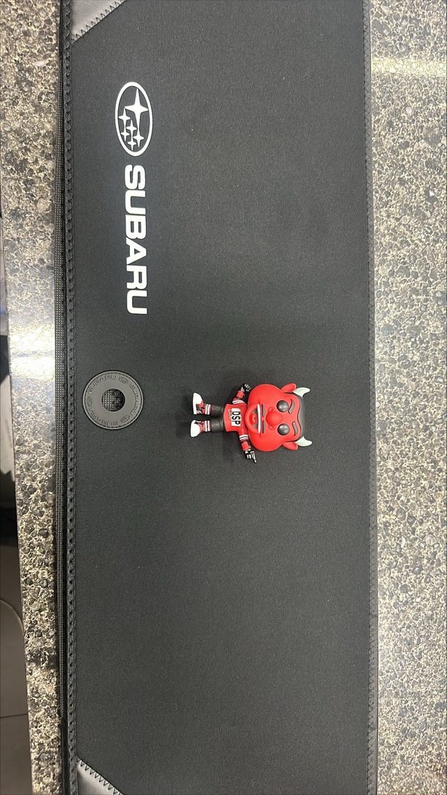 E101EAJ501 - Exterior: Rear Bumper Protector Mat for Subaru: Ascent, BRZ, Crosstrek, Forester, Impreza, Legacy, Outback, Solterra, WRX Image