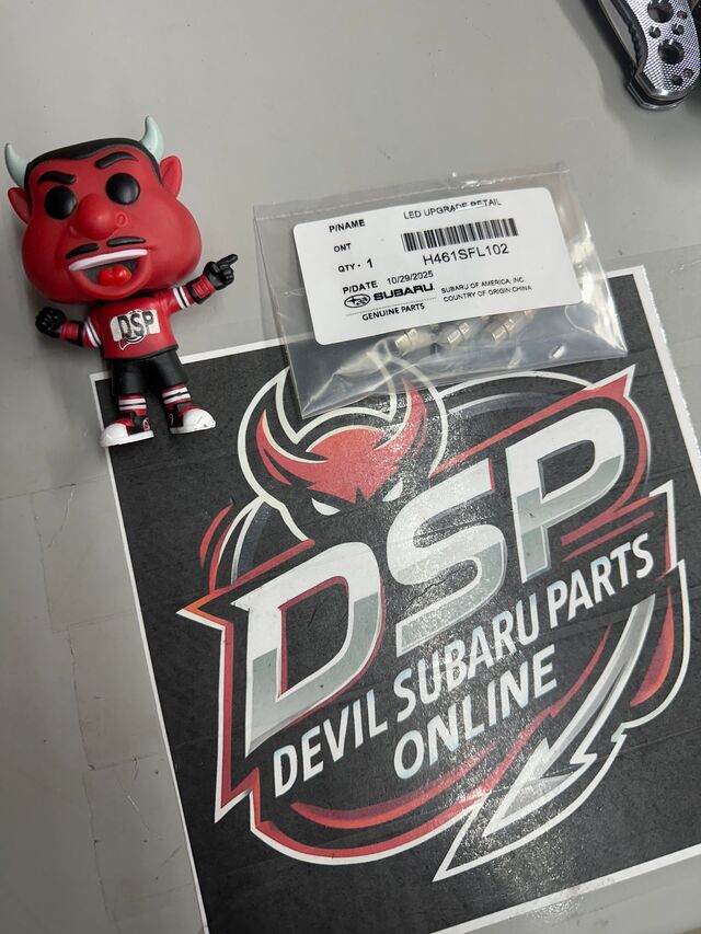 H461SFL102 - : Led Upgrade - Map And Dome Lights for Subaru: Crosstrek, Forester, Impreza, Legacy, Outback, WRX Image