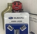 B321SFL001 - : Wheel Lock Kit - Alloy Wheels for Subaru: Ascent, BRZ, Crosstrek, Forester, Impreza, Legacy, Outback, Tribeca, WRX Image