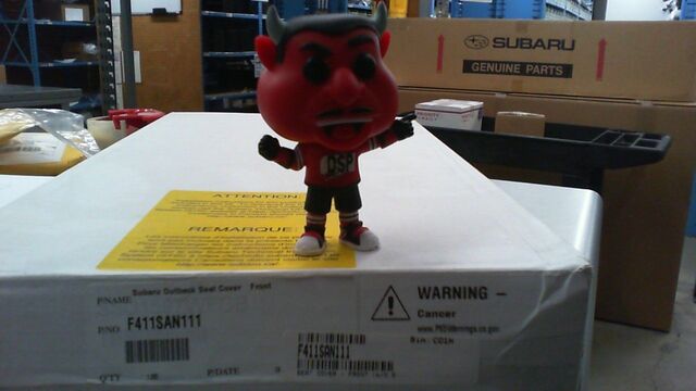 F411SAN111 - Interior: Seat Cover - Front (W/O Seat Extension) for Subaru: Outback Image