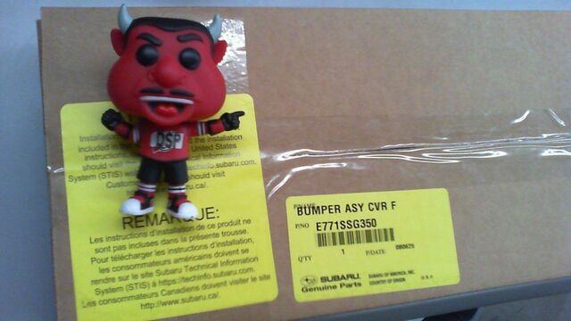 E771SSG350 - Body: Rear Bumper Cover for Subaru: Forester Image