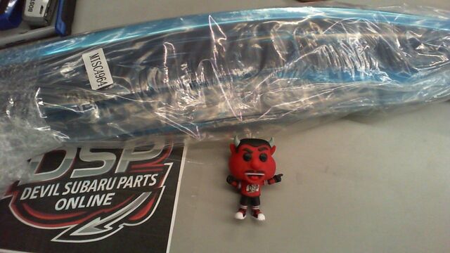 F001SAN000 - Exterior: Side Window Deflectors - Chrome for Subaru: Outback Image