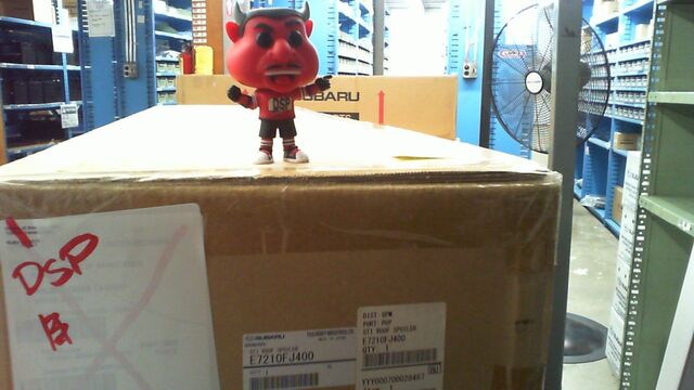 E7210FJ400 - Exterior: Sti- Roof Spoiler - 5-Door for Subaru: Crosstrek, Impreza Image