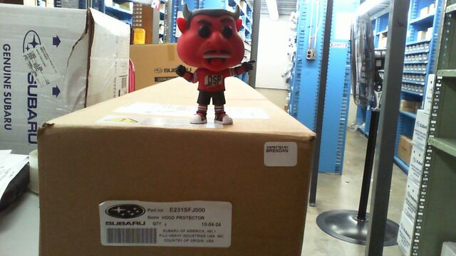 E231SFJ000 - Exterior: Hood Protector for Subaru: Crosstrek, Impreza, XV Crosstrek Image