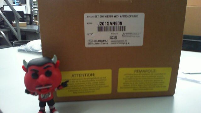 J201SAN900 - Exterior: Exterior Mirror for Subaru: Legacy, Outback Image