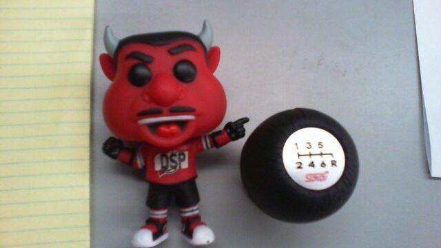 C1010VC100 - Interior: Sti Shift Knob - 6MT for Subaru: Crosstrek, Forester, Impreza, Legacy, Outback, WRX Image