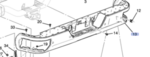85750277 - Body: Rear Bumper for GM Image