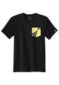 SWM080 - : Men's Black/Yellow Pocket T-Shirt for Mercedes-Benz Image
