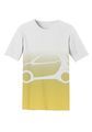 SWM301 - : Gradient Fade Smart Car T-Shirt for Mercedes-Benz Image