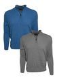 MWM408 - : Men's Pure Cashmere 1/2-Zip Sweater for Mercedes-Benz Image