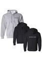 PWU026 - : Men's Full-Zip Hooded Jacket for Mercedes-Benz Image