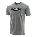 FD200902 - : Ford Oval T-Shirt Gray for Ford Image