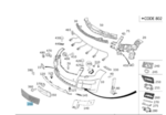 2048856823 - Detachable Parts: Cover, Bumper Area for Mercedes-Benz Image